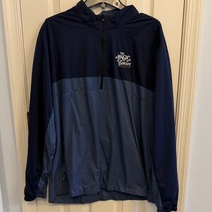 Nike Navy and Blue Men's Jacket